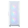 Arvutikorpus Zalman I3 NEO V2 VALGE Midi Tower, ATX/Mini-ITX, karastatud klaas, 3x120mm esiventilaatorid, USB 3.2 Gen1