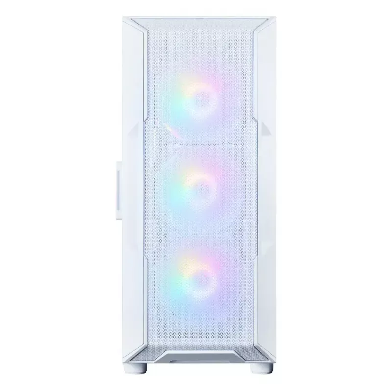 Arvutikorpus Zalman I3 NEO V2 VALGE Midi Tower, ATX/Mini-ITX, karastatud klaas, 3x120mm esiventilaatorid, USB 3.2 Gen1