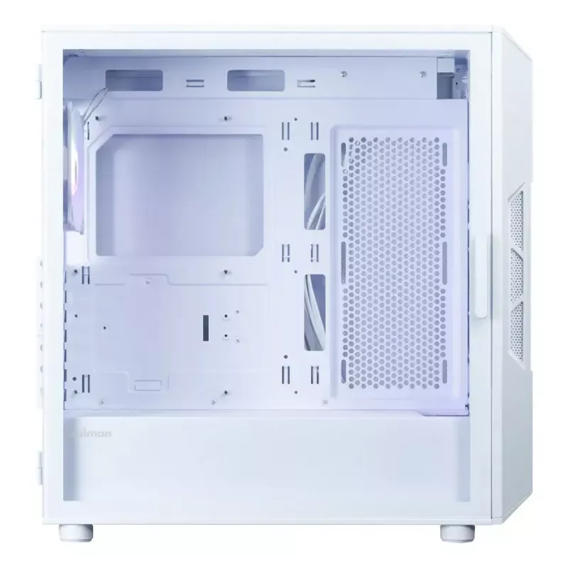 Arvutikorpus Zalman I3 NEO V2 VALGE Midi Tower, ATX/Mini-ITX, karastatud klaas, 3x120mm esiventilaatorid, USB 3.2 Gen1
