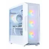 Arvutikorpus Zalman I3 NEO V2 VALGE Midi Tower, ATX/Mini-ITX, karastatud klaas, 3x120mm esiventilaatorid, USB 3.2 Gen1