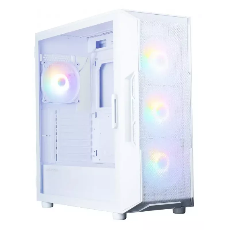 Arvutikorpus Zalman I3 NEO V2 VALGE Midi Tower, ATX/Mini-ITX, karastatud klaas, 3x120mm esiventilaatorid, USB 3.2 Gen1