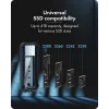 Lisatarvik: icybox IB-1827MCP-C31 M.2 NVMe ja SATA kahe pesaga adapter