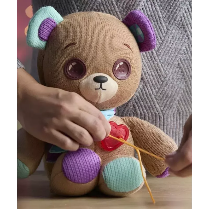 Plüüsist interaktiivne maskott Cobi Thready Bear – liikumisanduriga mänguasi heli ja anduritega