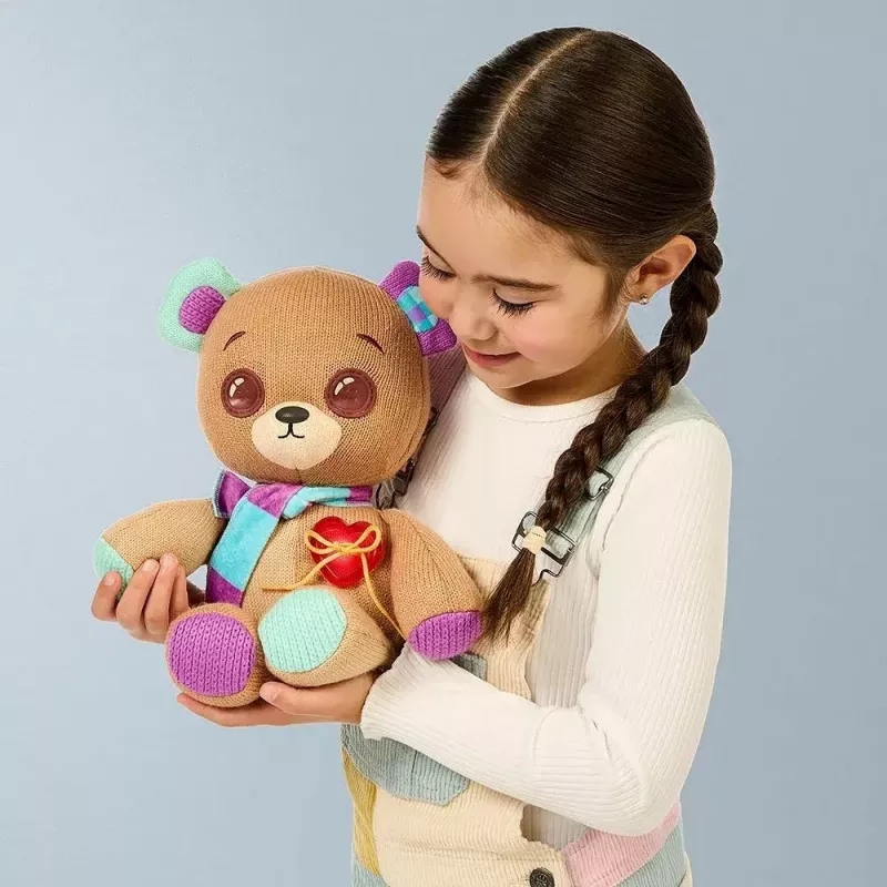 Plüüsist interaktiivne maskott Cobi Thready Bear – liikumisanduriga mänguasi heli ja anduritega