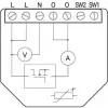 Shelly Wave Dimmer EU LR nuti hämardi kontroller — 2-kanaliga, neutraaljuhtmeta, 220–240 V, LED kuni 150 W, hõõglamp kuni 200 W, 864–868,4 MHz