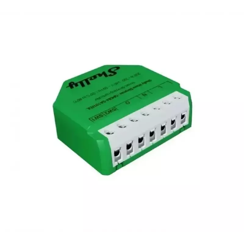Shelly Wave Dimmer EU LR nuti hämardi kontroller — 2-kanaliga, neutraaljuhtmeta, 220–240 V, LED kuni 150 W, hõõglamp kuni 200 W, 864–868,4 MHz