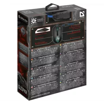 Hiir Defender GM-927 Sleipnir optiline 12800 dpi 6 nuppu