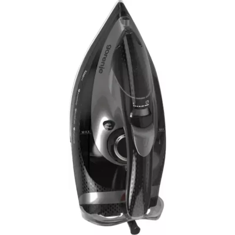 Aurutriikraud Gorenje SIH3200BKS — 3200 W, keraamiline tald, 0,42 L veepaak, 250 g/min aurutõuge, vertikaalne aurutamine