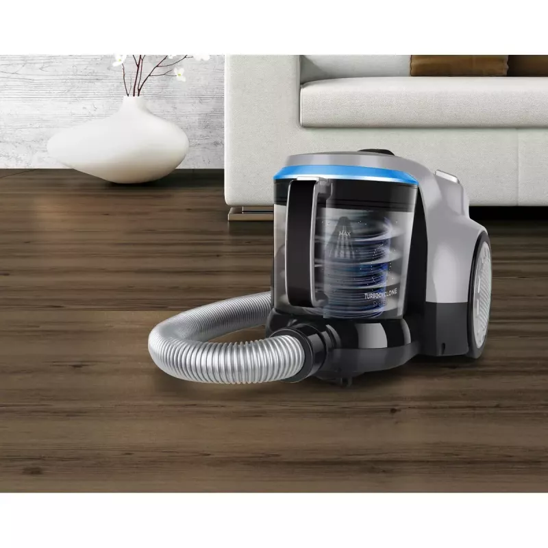 Silindertolmuimeja Black & Decker BXVML700E — 700 W, 2 L tolmumahutavus, tsüklonfiltratsioon, EPA filter, kummirattad