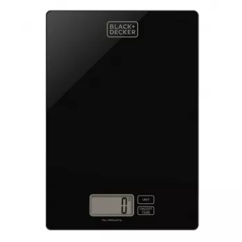 Elektrooniline köögikaal Must & Decker ES9900040B, karastatud klaas, 5 kg mahutavus, 1 g täpsus