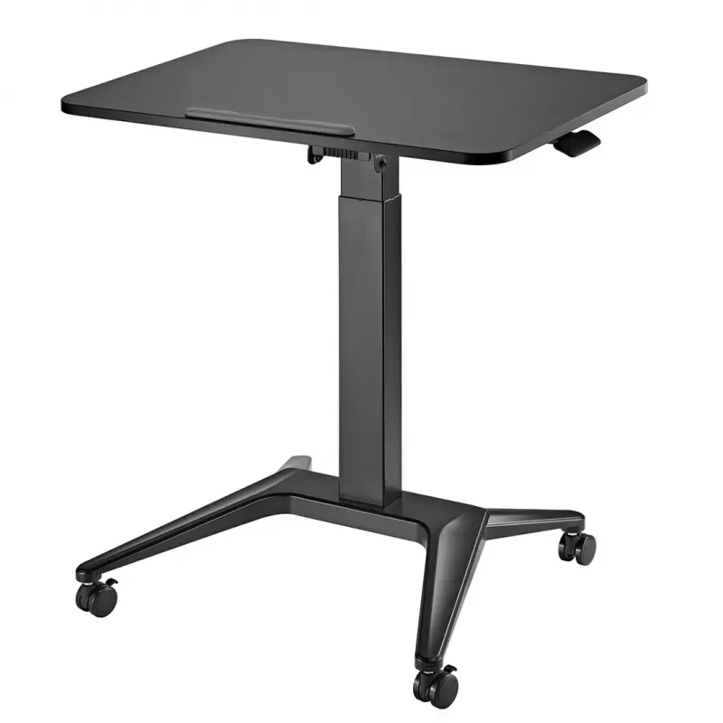 Mobiilne sülearvutilaud MACLEAN MC-453B pneumaatilise kõrguse reguleerimisega, max kõrgus 109 cm, 8 kg kandevõime