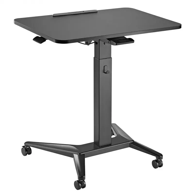 Mobiilne sülearvutilaud MACLEAN MC-453B pneumaatilise kõrguse reguleerimisega, max kõrgus 109 cm, 8 kg kandevõime