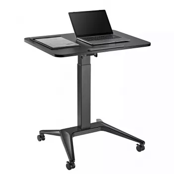 Mobiilne sülearvutilaud MACLEAN MC-453B pneumaatilise kõrguse reguleerimisega, max kõrgus 109 cm, 8 kg kandevõime