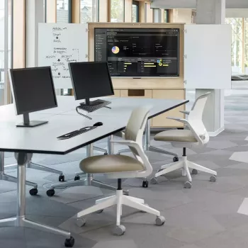 Sülearvuti monitori alus MACLEAN MC-948 13–32-tollistele ekraanidele, reguleeritav kõrgus ja nurk, must, 370×235×100 mm, 20 kg kandevõime