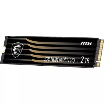 MSI Spatium M480 PRO PCIE 4.0 NVME M.2 2TB sisemine pooljuhtketas PCI Express 4.0 3D NAND