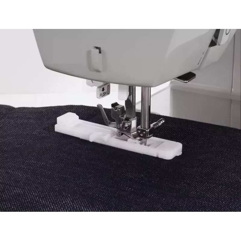 Automaatne õmblusmasin SINGER Heavy Duty 4432 — 32 õmblusmustrit, 1100 p/min, 6 mm piste laius, vabaõlg, 120 V