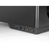 TACENS arvutikorpus 2SAGITTA20 Midi Tower, karastatud klaas, ATX/Micro-ITX/Mini-ITX, 1x3,5 tolli + 2x2,5 tolli, LED, ventilaatorid kaasas