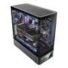 PC-korpus TACENS Mars Gaming MCLCDPRO Midi Tower — Must, IPS 7.2-tolline ekraan, alumine toiteplokk, ATX/Micro‑ATX/Mini‑ITX tugi