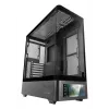 PC-korpus TACENS Mars Gaming MCLCDPRO Midi Tower — Must, IPS 7.2-tolline ekraan, alumine toiteplokk, ATX/Micro‑ATX/Mini‑ITX tugi