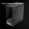 PC-korpus TACENS Mars Gaming MCLCDPRO Midi Tower — Must, IPS 7.2-tolline ekraan, alumine toiteplokk, ATX/Micro‑ATX/Mini‑ITX tugi