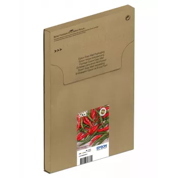 Tindikassettide mitmikpakend Epson 503 EasyMail — 4 tk, standardtootlikusega: must 4,6 ml, tsüaan/magenta/kollane 3,3 ml