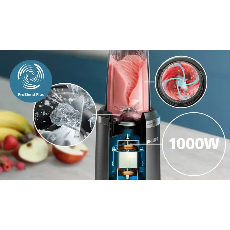 Lauasegamik Philips 5000 seeria HR2767/00 Must Roostevaba teras