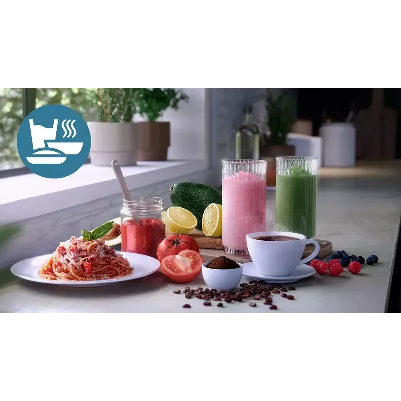 Lauasegamik Philips 5000 seeria HR2767/00 Must Roostevaba teras