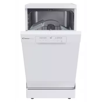 Eraldiseisev kitsas nõudepesumasin CANDY Brava CDPH 2L1049W — 10 kattekomplekti, 45 cm, 49 dB, E-klass