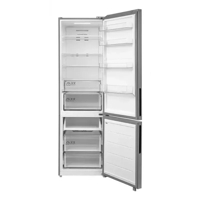 Eraldiseisev külmik-sügavkülmik Midea MDRB600MME46, 443 L kogumaht, 313 L külmik (No Frost), 130 L sügavkülmik, E klass, roostevaba teras
