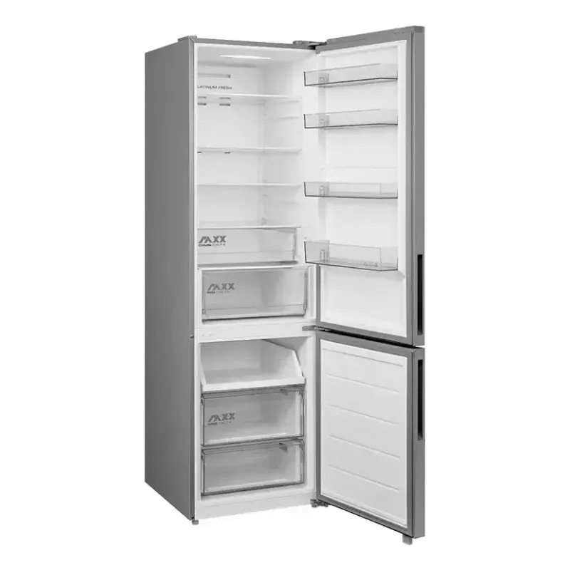 Eraldiseisev külmik-sügavkülmik Midea MDRB600MME46, 443 L kogumaht, 313 L külmik (No Frost), 130 L sügavkülmik, E klass, roostevaba teras