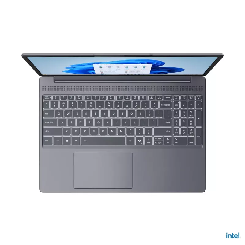 Sülearvuti Lenovo IdeaPad õhuke 3 16IRH10 — 16 tolli WUXGA (1920×1200) IPS, Intel Core i5-13420H, 8GB DDR5, 512GB SSD, Intel UHD, Windows 11 Home, taustvalgustusega klaviatuur