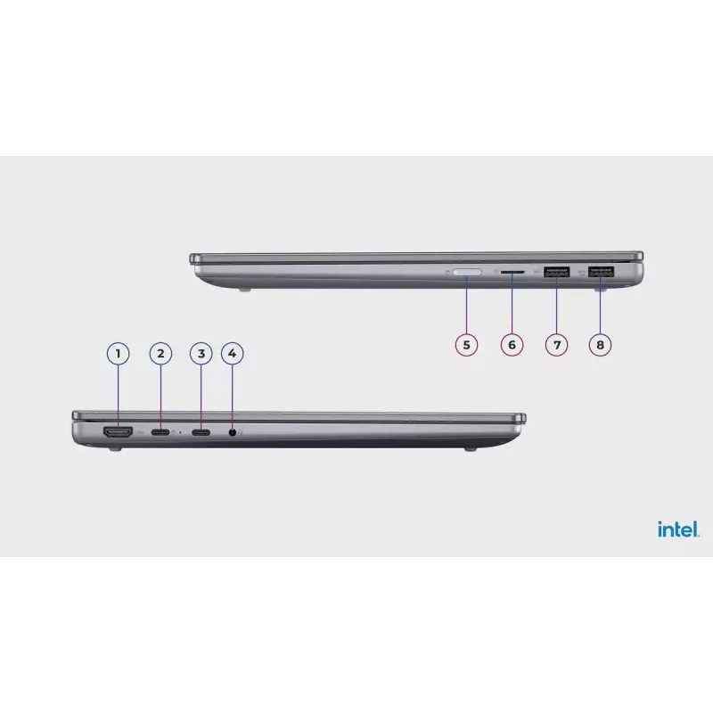 2-in-1 sülearvuti Lenovo IdeaPad 5 14 inch OLED Touch WUXGA i5-13420H 16GB 512GB Intel UHD Windows 11 Home