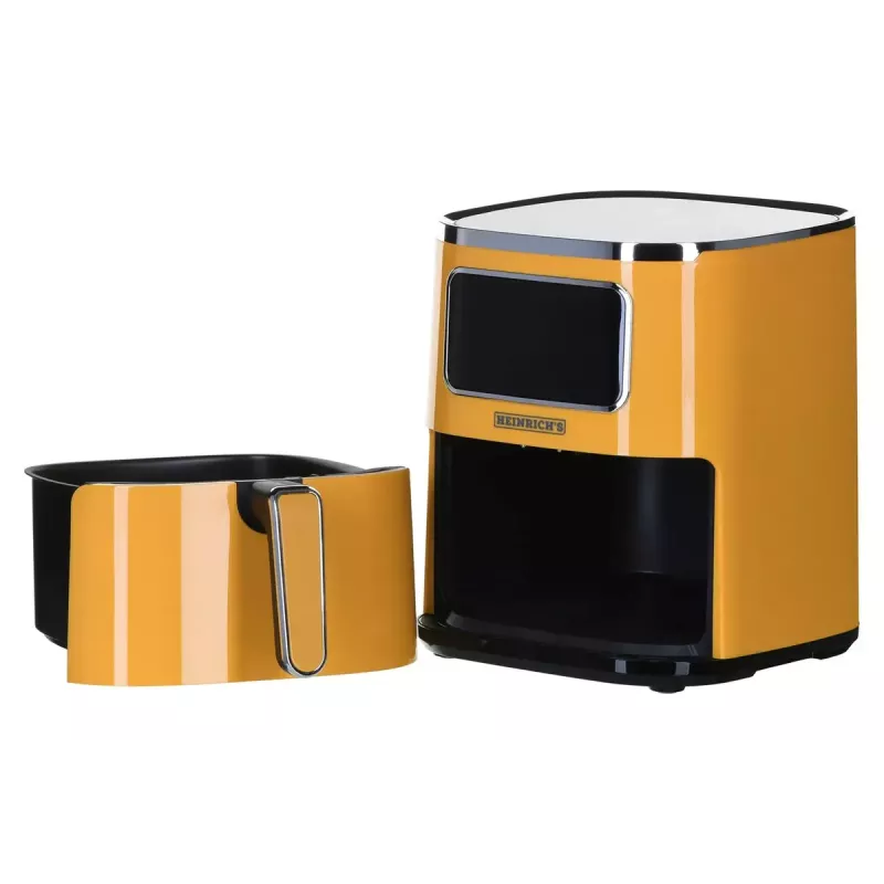 Kuumaõhufritüür HEINRICH'S HFR 8216, 5,0 l mahutavus, 1450 W, kollane