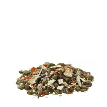 Küülikugraanulid VERSELE-LAGA Cuni Nature 2,3 kg — ürdid, 14% valku, 15,5% kiudaineid, 4,5% rasva, C-vitamiin, gluteeni- ja sojavaba