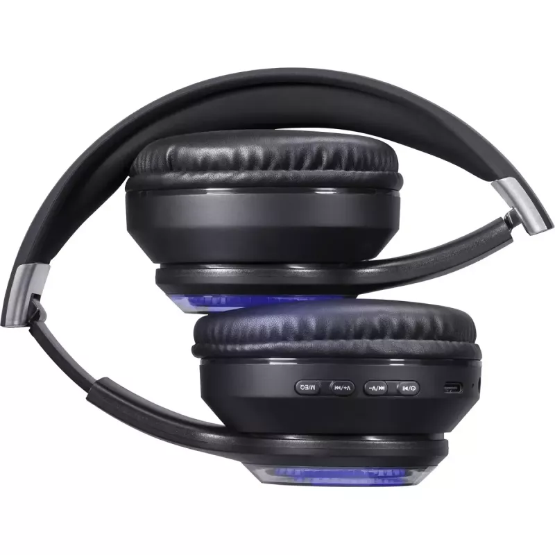Peakomplekt DEFENDER FreeMotion B400 — juhtmega ja juhtmevaba, USB-C, AUX, suletud supraauraalsed kõrvaklapid, 20–20000 Hz, 118 dB, LED-taustvalgustus, must