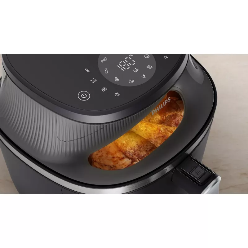 Kuumaõhufritüür Philips 3000 seeria NA342/00 — 7,2 L, 2000 W, 16 programmi, puutetundlik juhtimine, must kuld