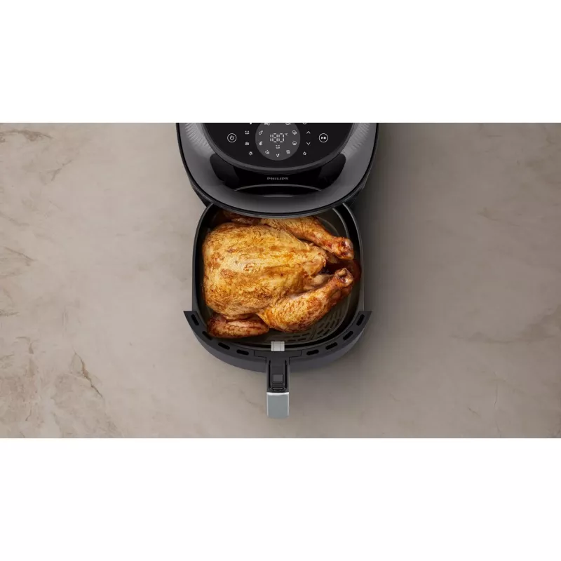Kuumaõhufritüür Philips 3000 seeria NA342/00 — 7,2 L, 2000 W, 16 programmi, puutetundlik juhtimine, must kuld