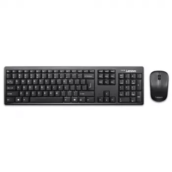 Lenovo GX30L66303 klaviatuur Kaasas hiir Universaalne QWERTY USA inglise Must