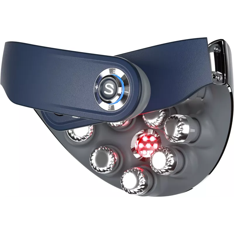 Massaažiseade SKG G7-Pro-Fold Blue Combo kompressioon sõtkumine vibratsioon