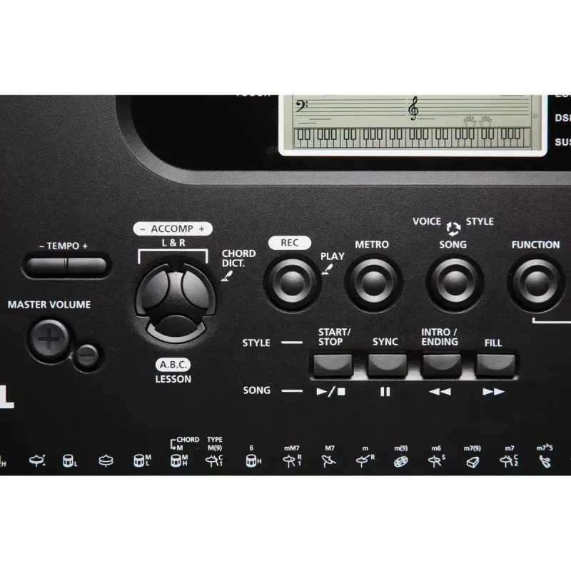 Klaviatuur Kurzweil KP70 61-klahviga digitaalklaviatuur, must