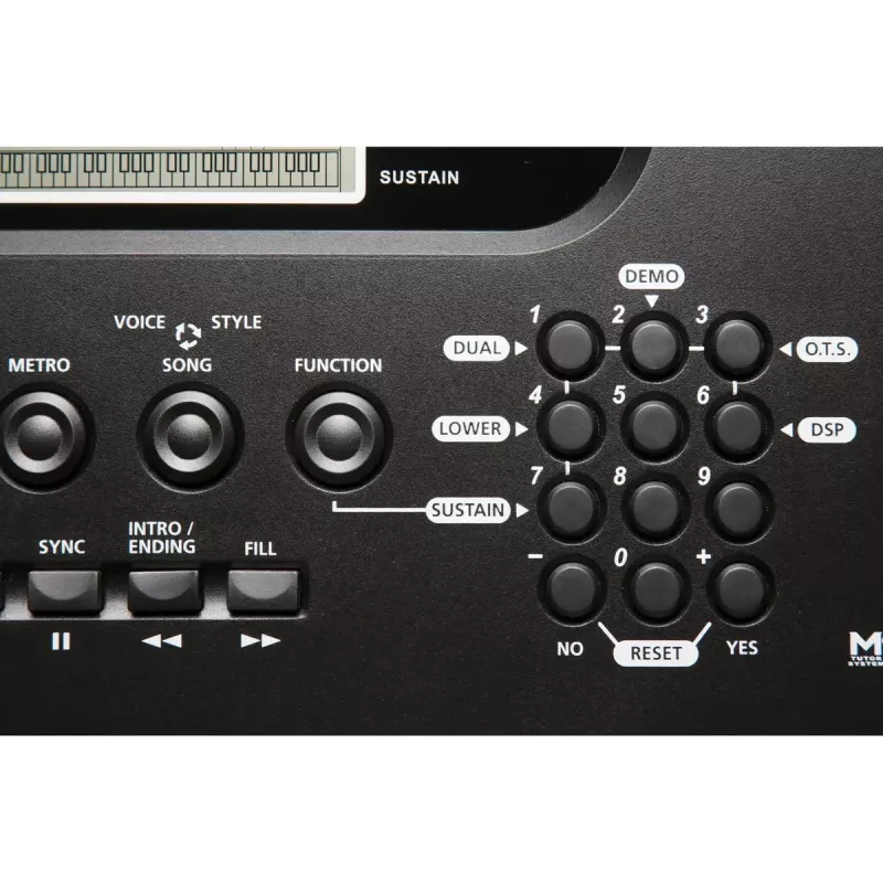 Klaviatuur Kurzweil KP70 61-klahviga digitaalklaviatuur, must