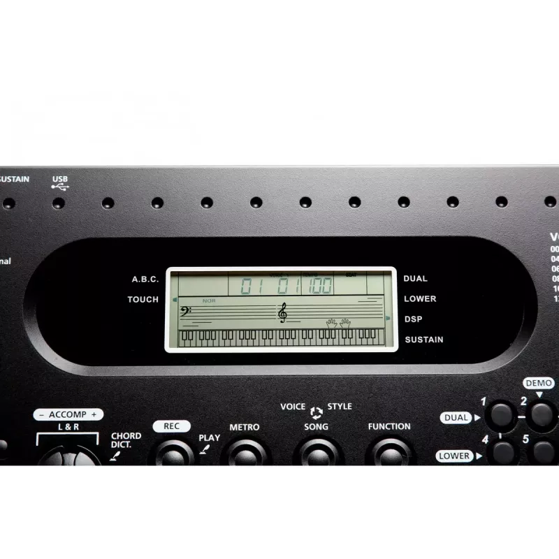 Klaviatuur Kurzweil KP70 61-klahviga digitaalklaviatuur, must