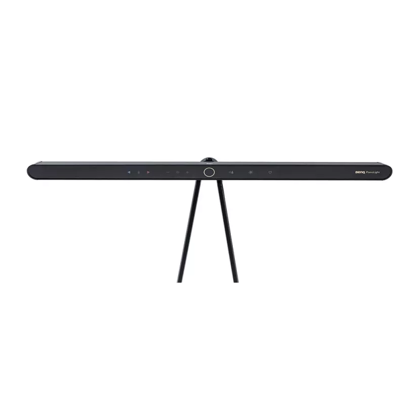 Monitor light BenQ PianoLight R Must — 1070 lm, USB-toitega, 120×367×628 mm