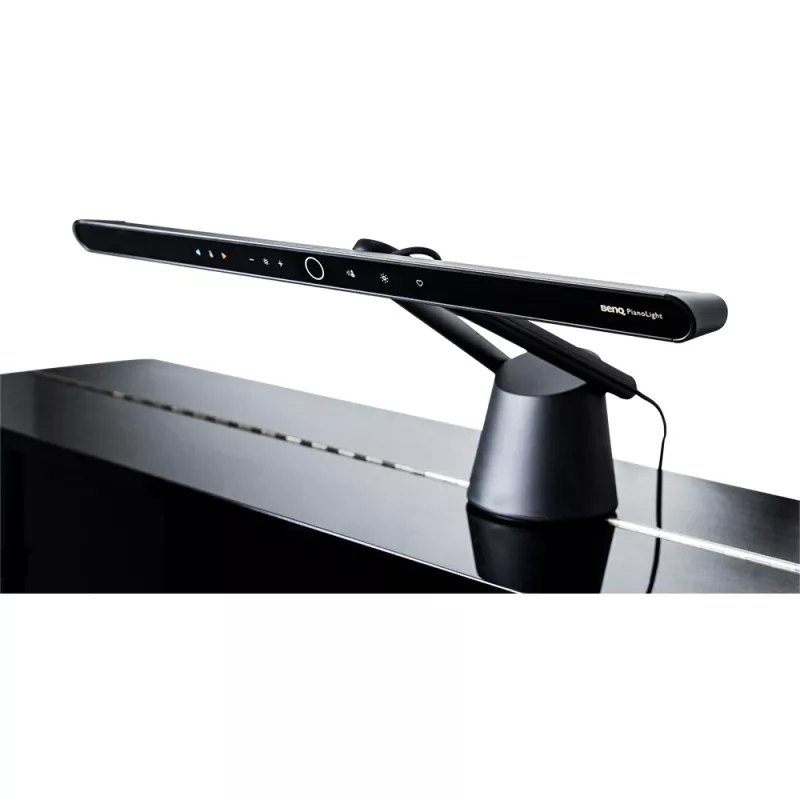 Monitor light BenQ PianoLight R Must — 1070 lm, USB-toitega, 120×367×628 mm