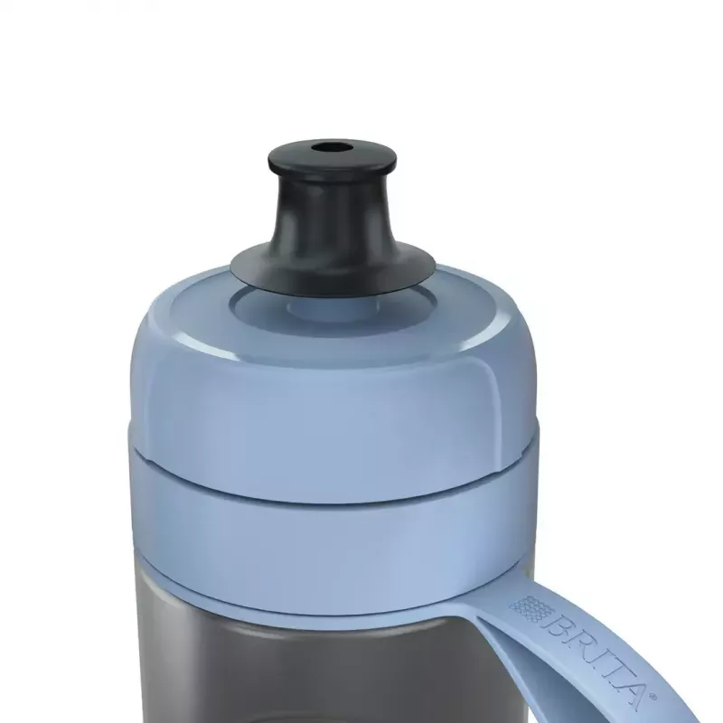 Filtreeriv pudel BRITA Active 600 ml Pastellsinine, 2 MicroDisc filtriga, plastik, BPA-vaba, 233 mm