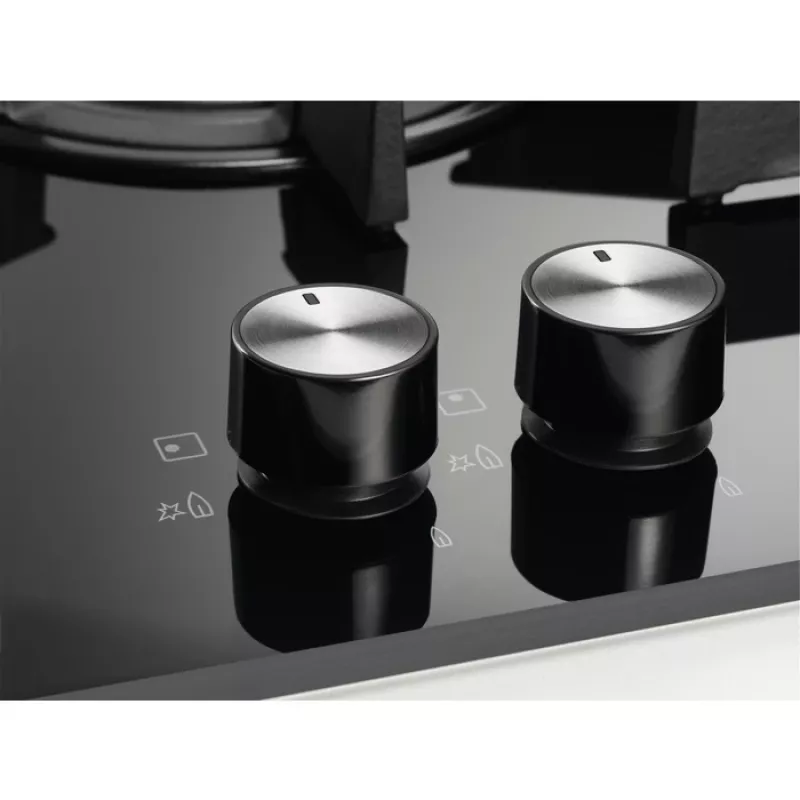 Electrolux KGG6426K must sisseehitatav 56 cm gaasipliit 4 tsooniga