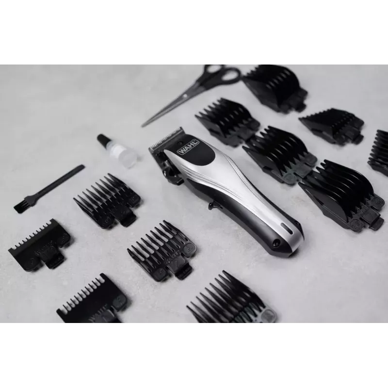 Wahl Rapid Clip juukselõikusmasin 33 sammu 0,7–28 mm liitium-ioon, must roostevaba teras