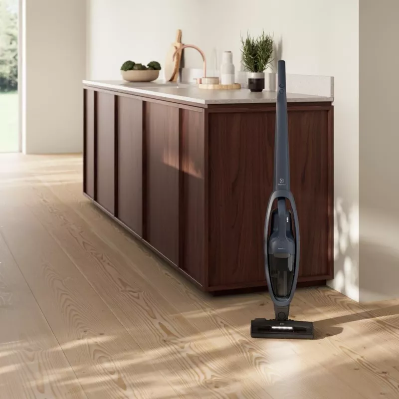 Electrolux ES52CB21DB Stick vacuum aku Dry Cyclonic, Foam, Post motor filter Bagless 0.5 L 29 W Blue 2 Ah