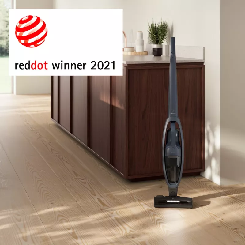 Electrolux ES52CB21DB Stick vacuum aku Dry Cyclonic, Foam, Post motor filter Bagless 0.5 L 29 W Blue 2 Ah
