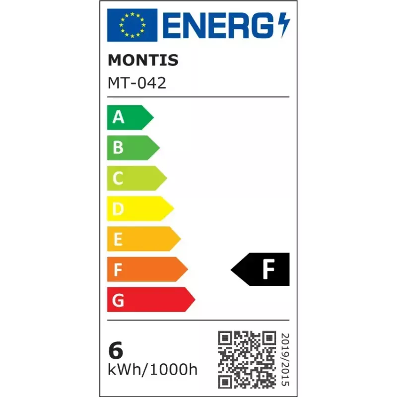 Lauavalgusti MONTIS MT042-BK, LED 5,7 W, hämardatav, 440 lm, 3000–5400 K, must, 410×144×58 mm